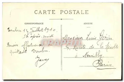 Toulon — O Teatro — F. F. Roassieur, n°18 — Verso