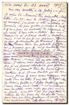 Toulon — Cariatides de Puget — editor E.D. n° 1170 — Verso