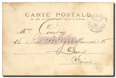 Chateauponsac - Roc de l'Étrade — Fotografia de Bellac — Verso