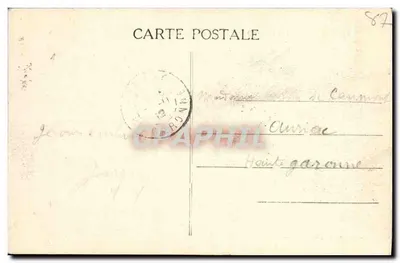 Saint-Junien — Vista geral — Editor desconhecido — Verso