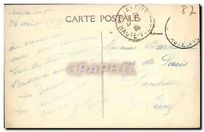 Vallei van de Mesulde bij St-Hélie — Het pittoreske Limousin — 1118. Bujaleuf (Haute-Vienne) — Achterkant