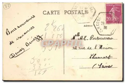 En Limousin — scène de marché avec dialogue en occitan — éditeur non identifié, n°4 — Verso