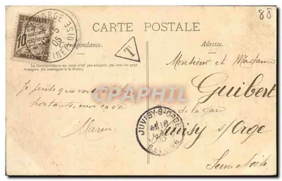 Gérardmer — Most Czarodziejek — Wyspy — Wydawnictwo GIN SAINRY, nr 7 — Rewers