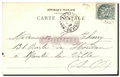 Gérardmer - Pływanie na jeziorze — Wydawnictwo A. Largeron. Pamiątki - Gérardmer — Rewers