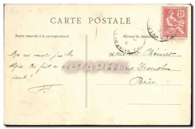 Le Mont-Dore — Sur la route du Sancy — éditeur Le Mont-Dore — Verso