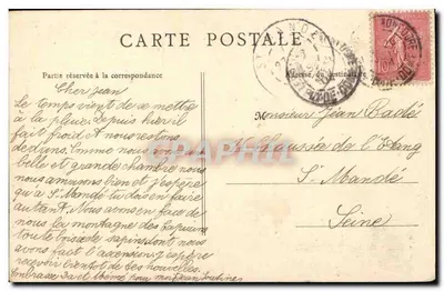 Le Mont-Dore — Le Plat à barbe — Editor não identificado, número de série não visível — Verso