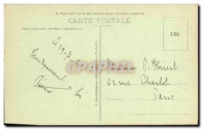 LE MONT-DORÉ — Skoczek Queureuïlh — J. Gouttefanges, nr 923 — Rewers