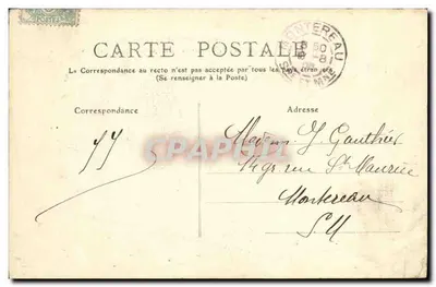 Mont-Dore — Kasyno widziane z Hotelu Sarcicón — Auvergne (Puy-de-Dôme) — nr 248 — Rewers