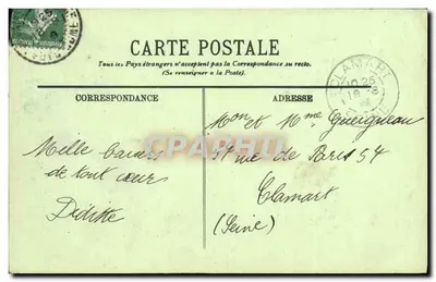 O Mont-Dore — O Casino — LL. — N°16 — Verso