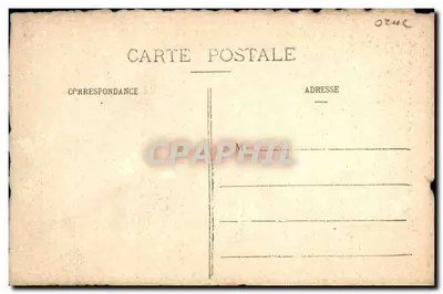 Chambois — Torre de defesa do século XIII — Coleção G. Pasquis, fotógrafo-editor, em Laigle — Verso