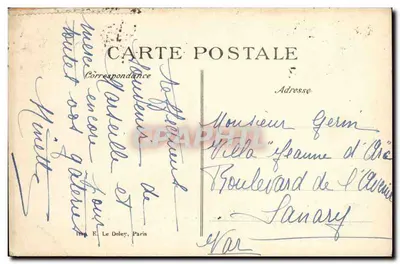 Marseille — Het Oude Haven — Algemene Uitzicht — Achterkant