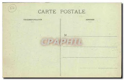 Biarritz - Puesta de Sol en la Costa de los Bascos — Marcel Delbory, fototipia, Burdeos, n°173 — Reverso