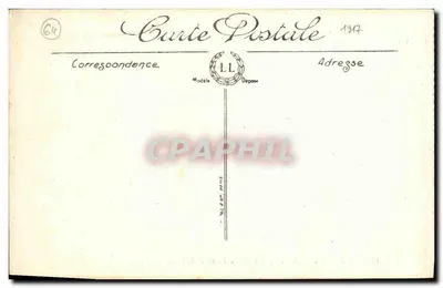 Biarritz — Municipale Casinó, Hôtel du Palais en de Strand — LL. n°26 — Achterkant