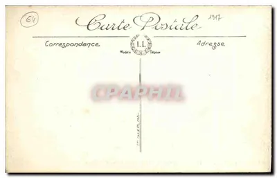 Biarritz — O Casino Municipal, O Hotel do Palácio e o Farol — LL. — N° 25 — Verso