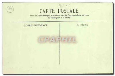 Biarritz Artistique — El Túnel de l'Atalaye — Colección Gorce, fot.-edit., Talence (Gironde) — Reverso