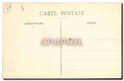 Biarritz Pittoresca — Onda na dique — N° 88 — Edição A. Simious — Verso