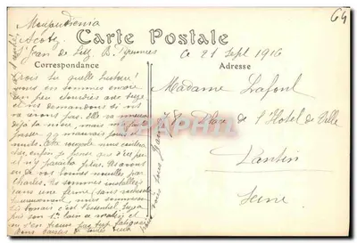 Saint-Jean-de-Luz — Os Pontes de Ciboure e do Caminho de Ferro do Midi, sobre a Nivelle — 188 — Verso