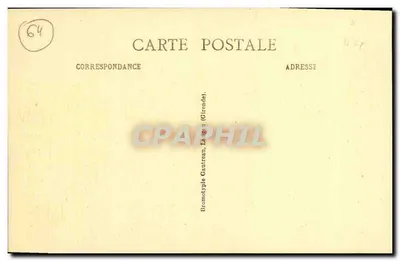 Saint-Jean-de-Luz — Un coin du Port — Bromotype Gaurreau, La Gironde — Verso