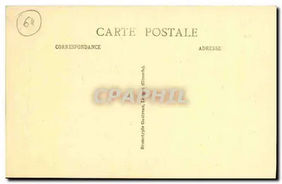A Costa Basca - SAINT-JEAN-DE-LUZ — A Ponta Sainte-Barbe — Verso