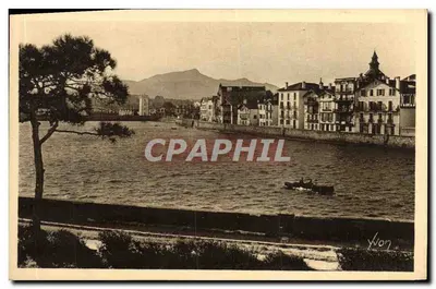 Saint-Jean-de-Luz — Invoer van het Haven en Molo van Ciboure — Les Éditions d'Art Yvon, Parijs