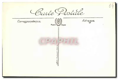 Hendaye — Fronteira Franco-Espanhola — LL, n°49 — Verso