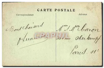 Hendaye-Plage (B.P.) — Mendi Azpia e Colline di Sasconia — Editore: Huelo, Hendaye — Verso