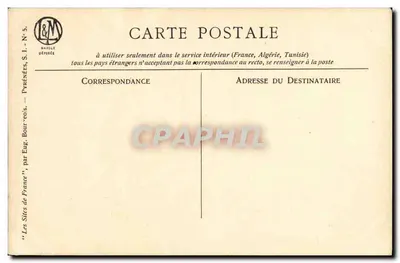 Les Deux Jumeaux — vista della spiaggia — editore I&M, serie N°5 — Verso