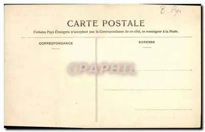 Cambo-les-Bains — Haristéya e as Avenidas — L. Dessarps, editor, Échê G. Ouvrard — Verso
