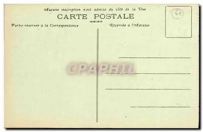 CAMBO (B.-P.) — Casa Rostand en Arnaga — Los Jardines — Fototipia Marcel Dolboy, Burdeos — Reverso