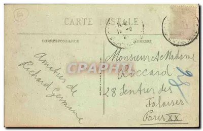 Cambo - O Ponte, a Avenida da Estação — BR - 745 — Verso