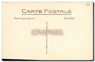 Bayonne - De Kathedraal - De Poort van de Savristie - Kröningsfeest van de Maagd - LL — Achterkant