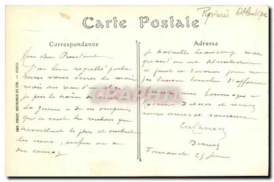 Bayonne — Jonction de la Nive et de l'Adour — ND. Phot. — Reverso
