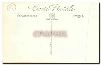 Bayonne — Pomnik Kardynała Lavigerie — Selecta — Rewers