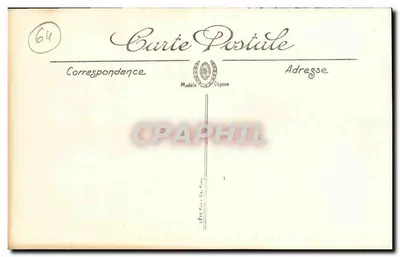 Bayonne — A Praça do Réduit e o Ponte Saint-Esprit — LL. Seldova — Verso