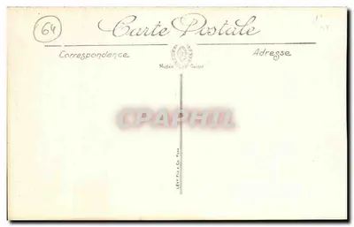 Bayonne — A Igreja de São André — Selecta — Verso