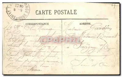 Widok ku Villi Bella — Biarritz — Wybrzeże Argent — Rewers
