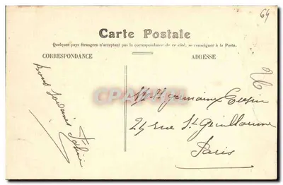 Biarritz — A Rocha Perforada. A Ponte — Bayonne, editor 'Décors de France'. — Verso
