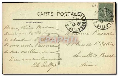 Biarritz (Côte Basque) — Molo — BR 1223 — Rewers