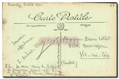 Biarritz — Algemene uitzicht — LL — Achterkant