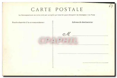 Biarritz — Os Rochos do Porto dos Pescadores (Vista geral) — Edição Au Souvetch, 14 rue Mazagran, Biarritz — Verso