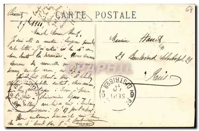 Blarritz Pittoresque — A Travers les Tomarias — N° 58 — Verso