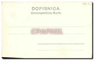 Torre di Mincetta — Dubrovnik-Ragusa — Stengel & Co., Dresden n. 3025 — Verso