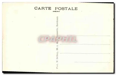 Biarritz (B.P.) — Rocha da Costa dos Bascos, Corn FAVORI dos Pescadores — M. D. — Verso