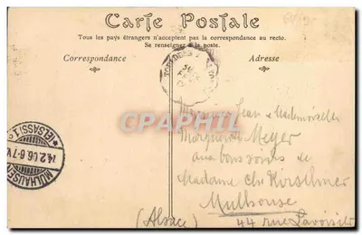Pau — Ogólny widok z Jurançon — wydawca Alphonse Ed. de Pau, nr 2 — Rewers