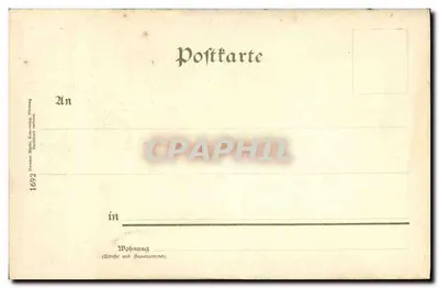 Rothenburg o. T., Portal im Rathaushofe — Hermann Martin, Kunstdruckverlag, Nürnberg — nr 1692 — Rewers