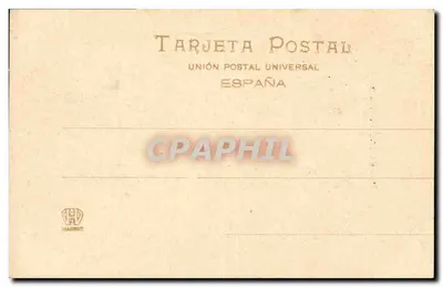 Dipinto della Gloria — Tiziano — editore Hlanser y Menet, Madrid, n° 651 — Verso