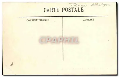 Biarritz — Uitzicht op de Roche de la Vierge — LL. — Achterkant