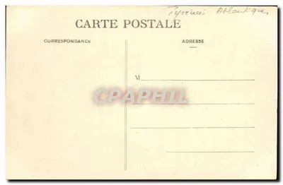 Biarritz - De Wachttoren en zijn Klip — Marcel Delboy, fototype, Bordeaux, n°31 — Achterkant