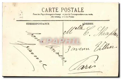 Biarritz — Skalista Wierch Panny Maryi — LL. — Rewers