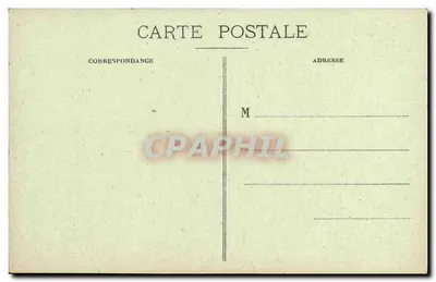 Biarritz - Ondas no Rocher de la Vierge — Fototipia Marcel Delbey, Bordeaux, n°7 — Verso